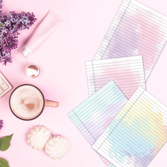 Watercolor note book pages -  صفحات دفتر الوان مائية