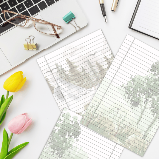 Landscape note book pages -  صفحات دفترمنظرطبيعي