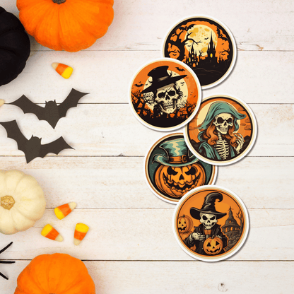 Halloween Stickers Pack 2 باقة ملصقات الهالوين