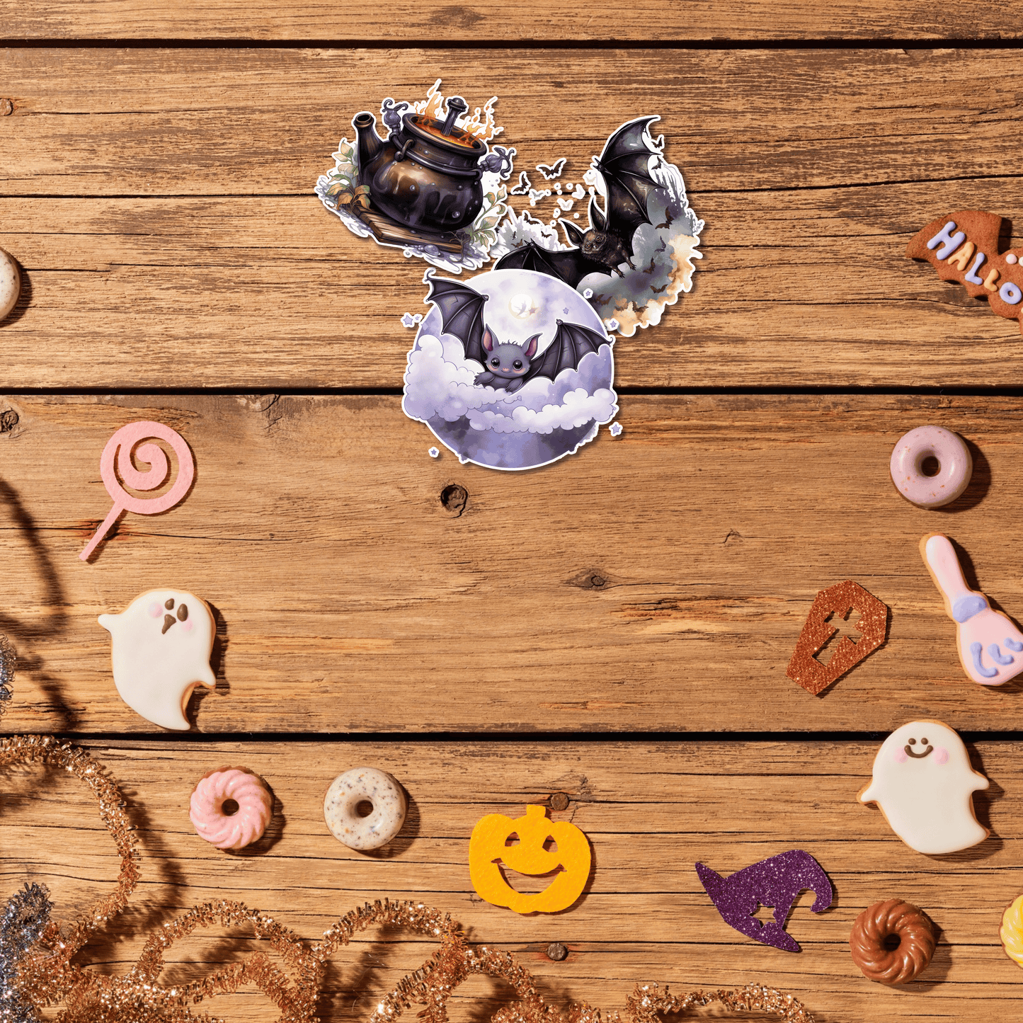 Halloween Stickers Pack 2 باقة ملصقات الهالوين