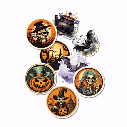 Halloween Stickers Pack 2 باقة ملصقات الهالوين