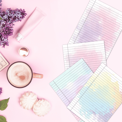 Watercolor note book pages -  صفحات دفتر الوان مائية