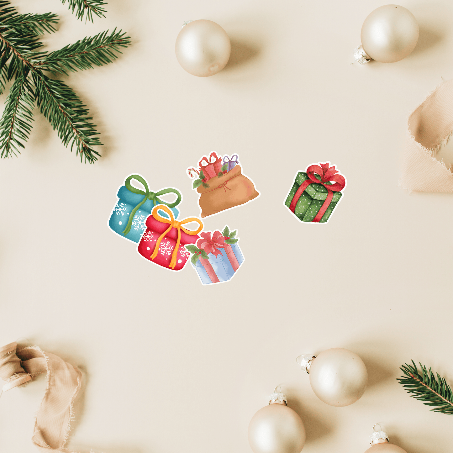 Christmas Stickers Pack 2 باقة ملصقات عيد الميلاد