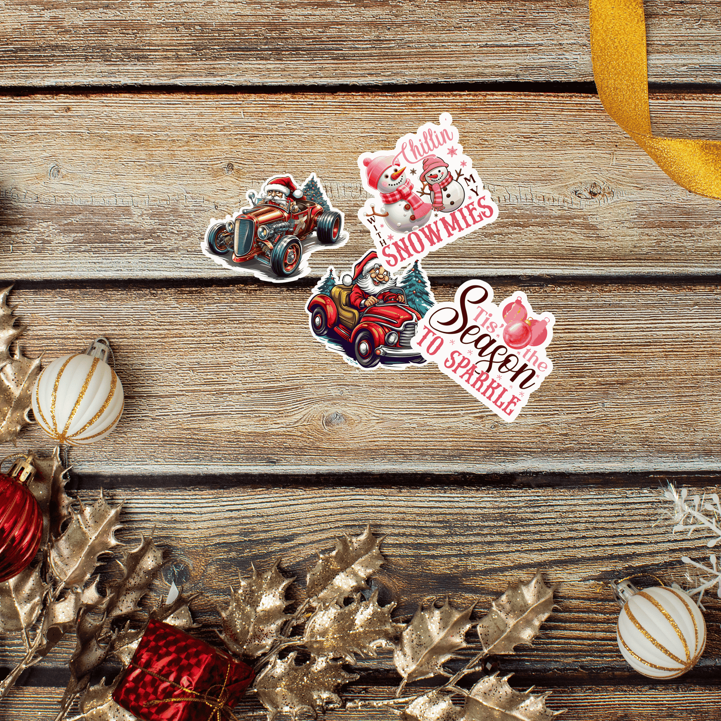 Christmas  Stickers Pack 1  باقة ملصقات عيد الميلاد