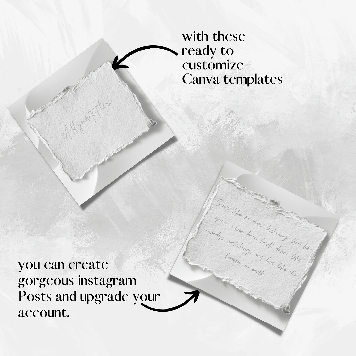 25 IG Post Templates white theme