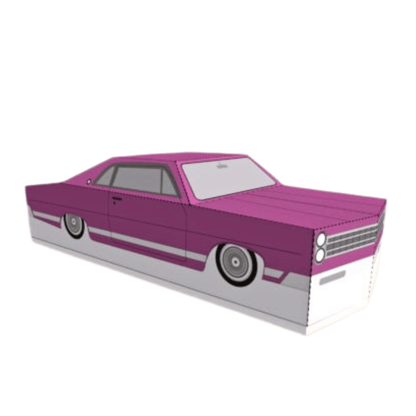 Car Box Purple  -  علبة السيارة البنفسجية