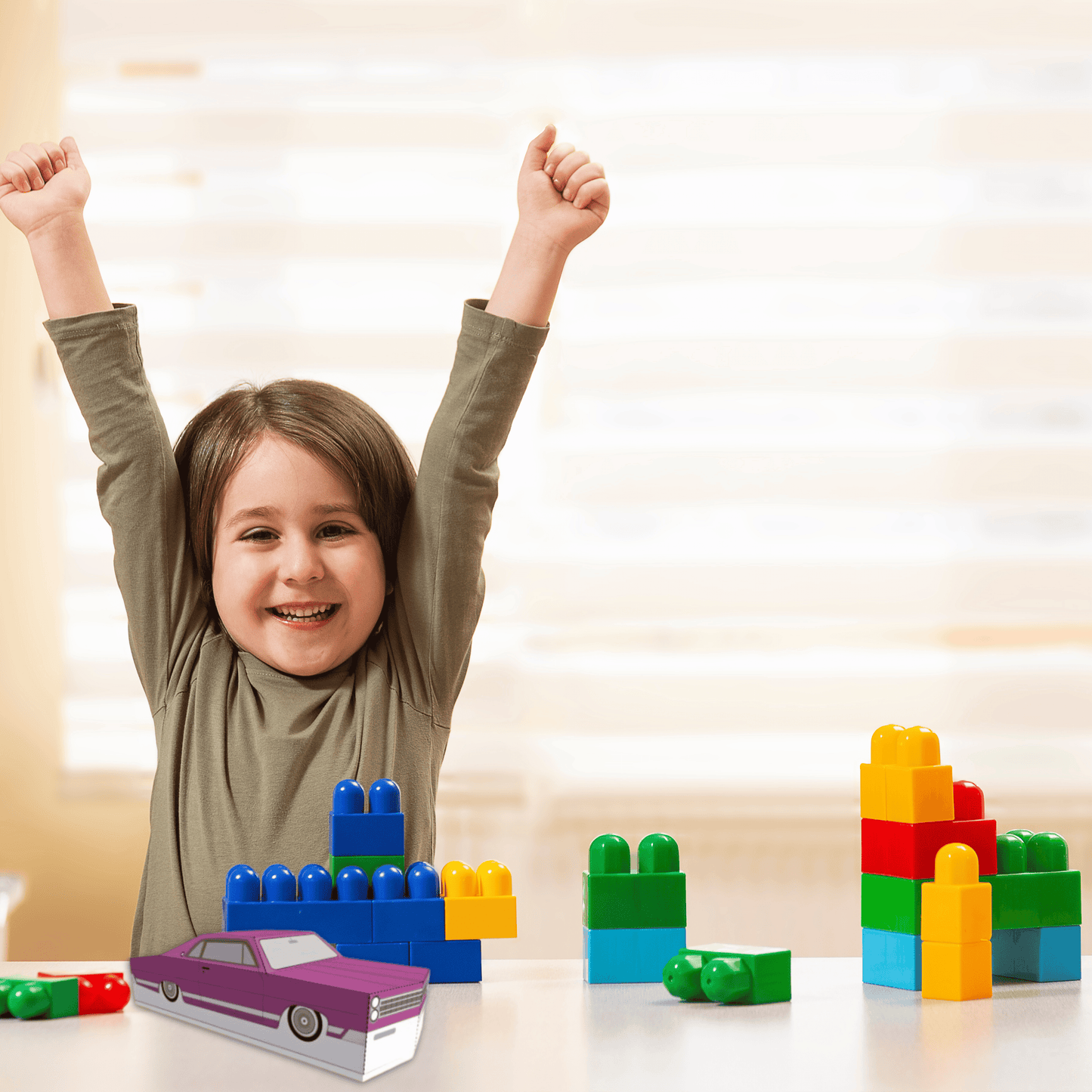 Car Box Purple  -  علبة السيارة البنفسجية