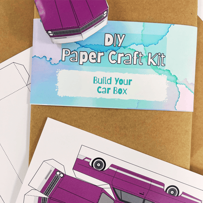 Car Box Purple  -  علبة السيارة البنفسجية
