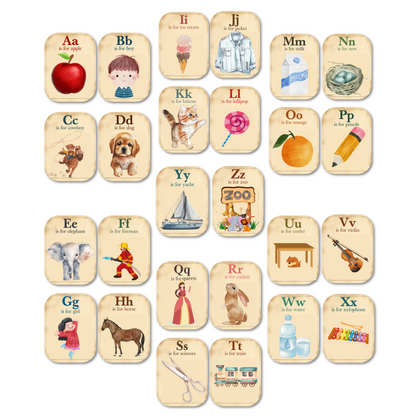 English Alphabet Flash Cards A to Z بطاقات الحروف الإنجليزية