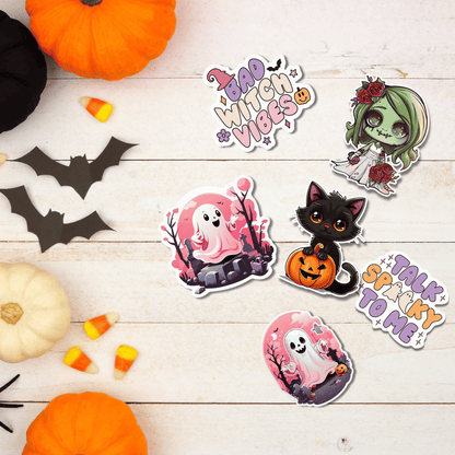 Halloween Stickers Pack 1  باقة ملصقات الهالوين